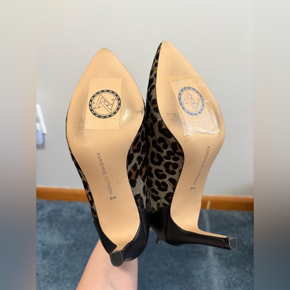 Adrienne Vittadini Pointed Toe Leopard Print Boot… - image 5